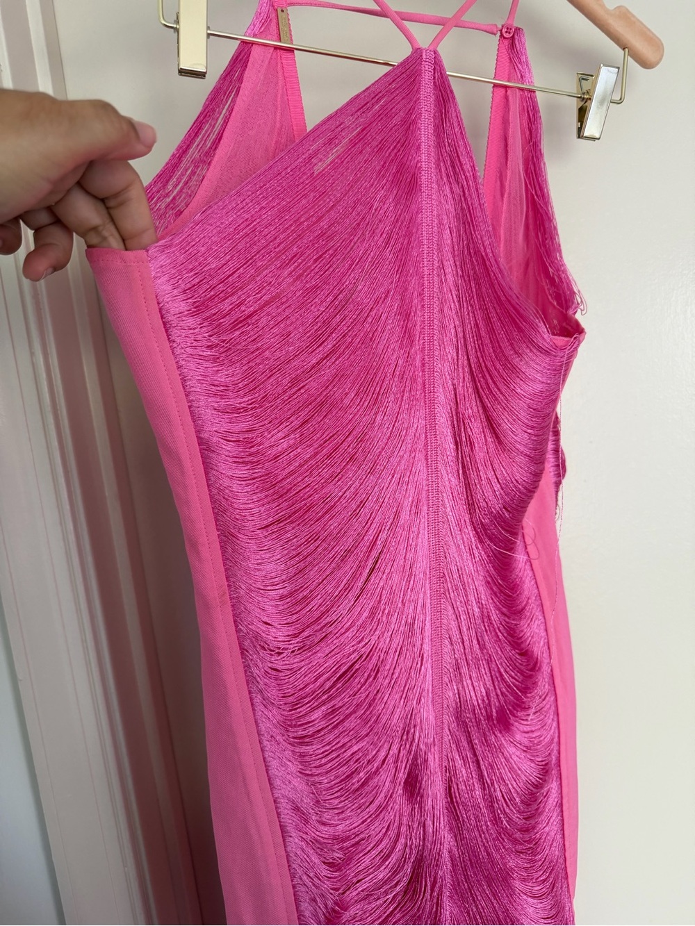 Cult Gaia Blossom Pink Renata Gown Size Small - Picture 10 of 15